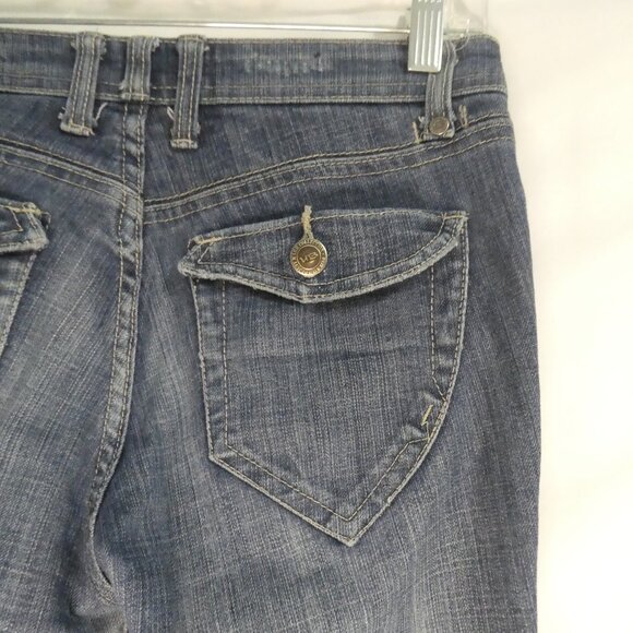 UB JEANS - Urban Behavior | size 26 | Wide Leg | Blue Denim / Jeans - Picture 12 of 16